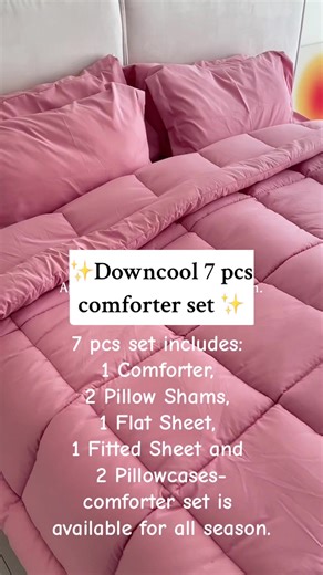 Luxurious 7 Piece Comforter Set for Ultimate Cozy Vibes