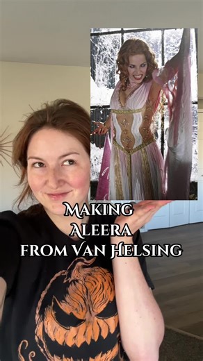 DIY Vampire Costume: Making Aleera - Challenging but Fun Halloween Project!