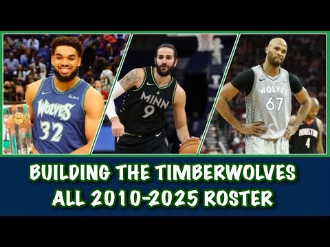 Building The Timberwolves ALL 2010 - 2025 Roster