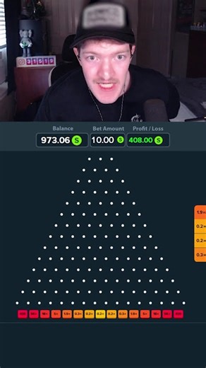 i didn't expect this to happen on plinko... 😳