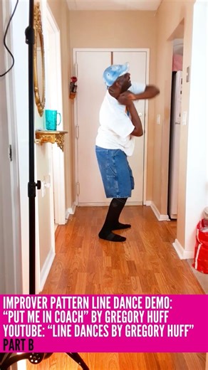 DEMO: "PUT ME IN COACH" IMPROVER PATTERN LINE DANCE BY GREGORY HUFF ~ SUPER FUN HOME RUN DANCE!