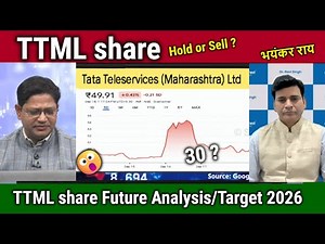 TTML share news, analysis,Buy or sell ?/TATA Teleservices share latest news,ttml share target 2030