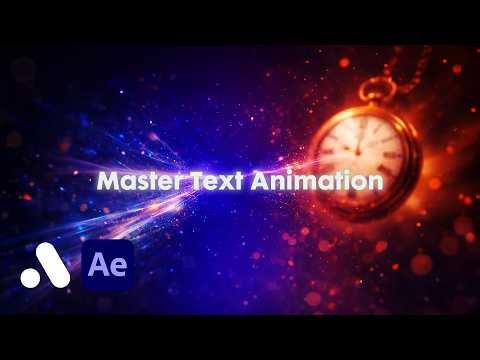Master text Animation in After Effects