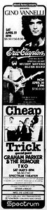 Apr 30, 1979: Eric Clapton / Muddy Waters at The Spectrum Philadelphia, Pennsylvania, United States | Concert Archives