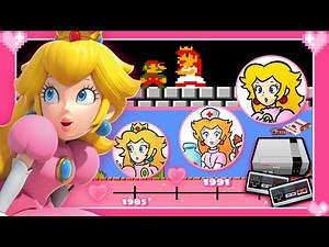 💗 Princess Peach Toadstool - NES and Famicom Evolution 💗
