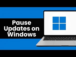 How To Pause Updates on Windows [Guide]