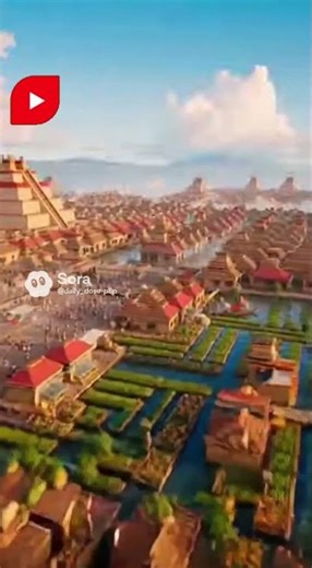 Aztec Floating City #facts #history #motivation #ai #education #subscribe