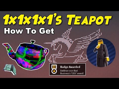 How to Get 1x1x1x1's TEAPOT in Bad Business | Roblox Ready Player Two Event