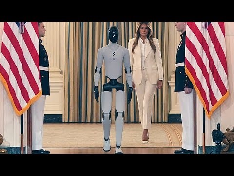 Un robot humanoïde rejoint Melania Trump au sommet sur l'éducation à la Maison-Blanche