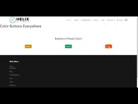 Color Library in SP Page Builder Pro - how to use it
