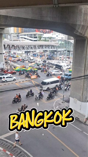 The Beautiful Chaos of Bangkok Rush Hour 🇹🇭🚗