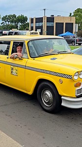 17K views · 1K reactions | 1979 Checker Marathon NYC Taxi Cab Drive By Engine Sound Woodward Dream Cruise 2024 | Casey Faitel | Facebook