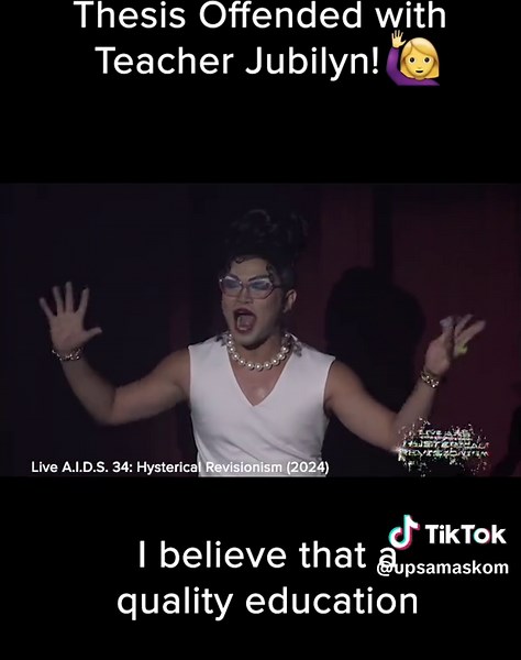 From the high mountains of Bamban to the dissertation forum — meet Alice Guo’s one and only homeschool teacher. Maayong buntag, Teacher Jubilyn! Watch #LiveAIDS: #ALaughStory this May 9, 10 and 11 at KAL Theater, UP Diliman. Get your tickets NOW at https://liveaids.helixpay.ph! ✨