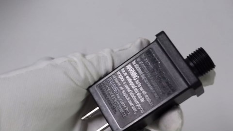 2PCS Replacement Yard Inflatable Adapter 12V 1A,Class 2 Power Supply with 9.84ft Extension Cord, 60HZ IP44 Waterproof Inflatable Plug for LED Light Halloween Christmas Inflatable Decorations