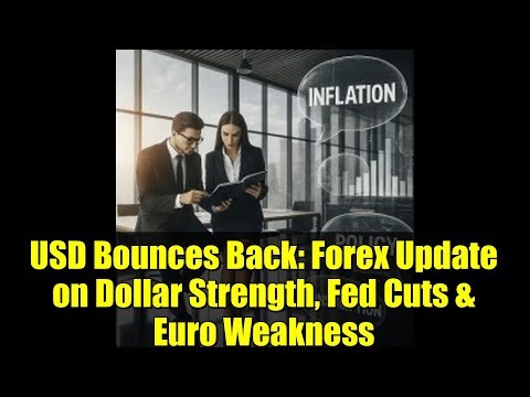 USD Bounces Back: Forex Update on Dollar Strength, Fed Cuts & Euro Weakness