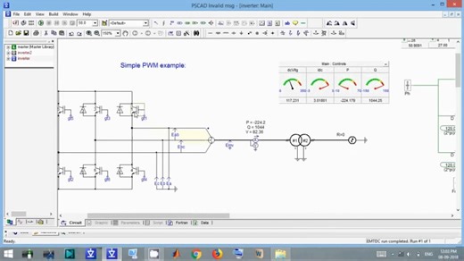 09. Audio corrected ｜ PSCAD tutorial ｜ SPWM inverter model in PSCAD