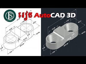 AutoCAD 3D, Autodesk, How to drawing battery clamp accessory, 3D Modeling, sketches P#1