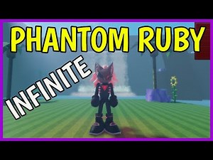 How to get PHANTOM RUBY in SONIC EXE RP THE END OF THE WORLD [ Infinite Badge ] Roblox