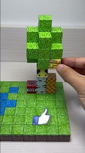 Waterfall Magnetic Minecraft!