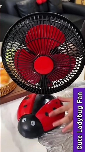 This Ladybug Fan is the Cutest Desk Gadget Ever! 🐞✨