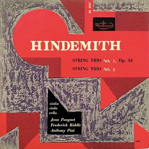 Paul Hindemith - String Trios Nos.1 and 2