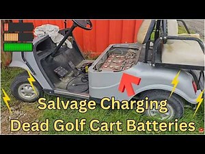 How To Charge Completely Dead Golf Cart Batteries