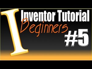 5-Inventor Beginner Tutorial: First 3D model Video Lecture | Autodesk Inventor: A Complete Learning - Design Softwares