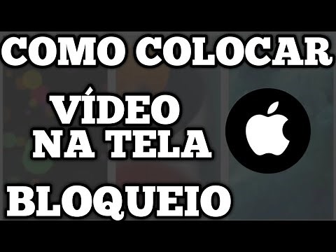 Como colocar VÍDEO na TELA de BLOQUEIO IPHONE