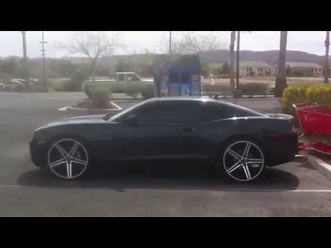 2012 Chevy Camaro with 24" Rims