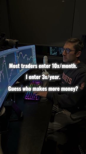 Here's my approach: I wait for the perfect storm.