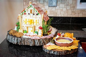 DIY Charcuterie Chalet: Build Your Own Cheese Board House For the Holidays!