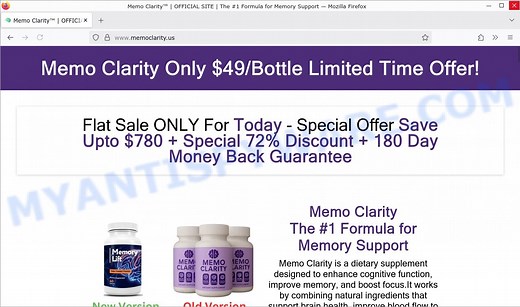 Memo Clarity Review, Fake CNN Report Featuring Anderson Cooper, Sanjay Gupta & Bruce Willis - MyAntiSpyware