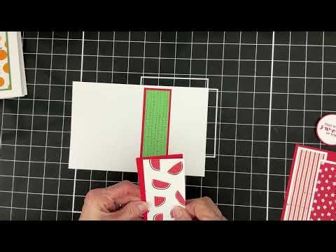 Easy Double Panel Layout for Quick Summer Cards