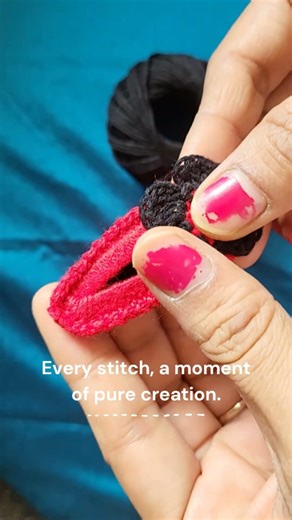 Easy Crochet Clip | Cute Handmade Crochet Hair Clip #crochetforbeginner #crochetclip