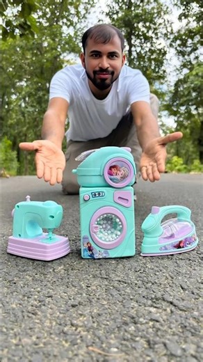 mini washing machine set unboxing and testing 🔥