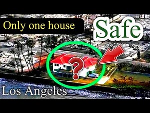 Los Angeles Fire Left 1 House Standing While Burning Thousands Of Others, How Did This House Survive