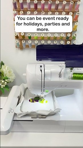 Hatch Embroidery software has over 400 free designs so you can be party ready at short notice!