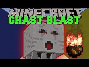 Minecraft: GHAST BLAST (DODGE FIREBALLS AND TNT!) Mini-Game