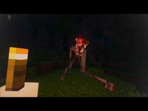 Surviving THE GOATMAN In Minecraft...