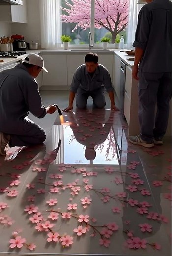 Modern Kitchen Epoxy Floors – Trendiest Resin Designs & Ideas!