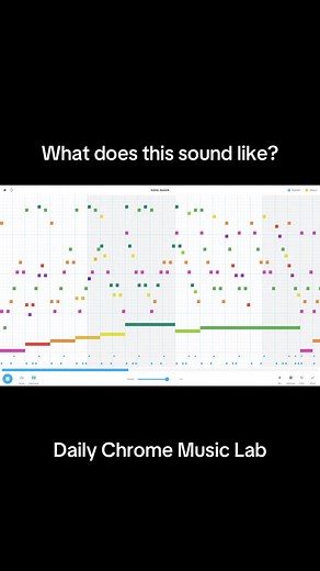 Original Chrome Music Lab Song: Jingle Bells