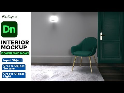 Adobe Dimension 3.2 | 3D Interior Room Design speed build | Adobe Dimension