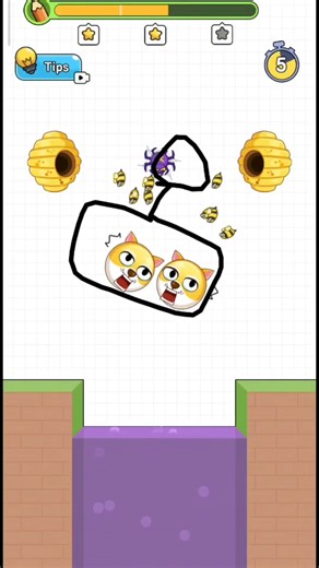 save the dog 🐕 funny drawing 😂 Part time gamer Level 326 #trending #viral