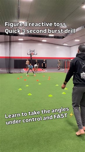 22K views · 718 reactions | Highly recommend reactive  drills Can pretty much set up in any configuration you can imagine. Instant feedback. You either get to the ball or you don’t cause all my throws are perfect   #ltad #athleticdevelopment #strengthandconditioning #athleticism #sportsperformancetraining #strengthtraining #youthsportstraining #kidathlete #gooddrill #sportsperformance | Jake Dyson | Facebook