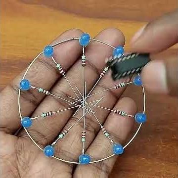 disco round ring light. using led how to make easy