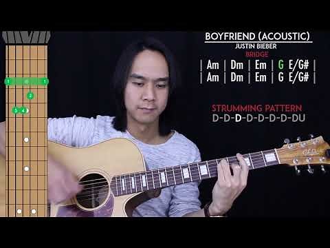 Boyfriend Guitar Cover Acoustic - Justin Bieber 🎸 |Tabs + Chords|