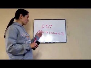 Saxon Math 6th Grade - Lesson 57 -