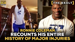 Ronnie Coleman recounts his entire history of serious injuries starting from college through to today. | Generation Iron