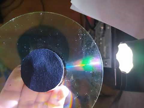 Experimento: Difracción de la Luz en un CD
