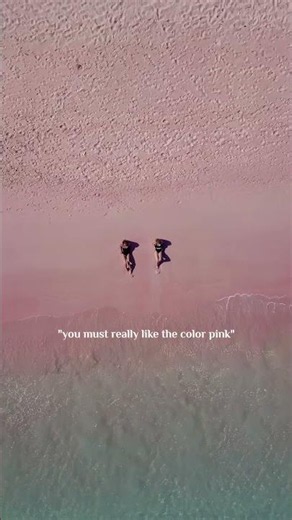 The Dreamiest Pink Sand Beach in the World 🗺️💕